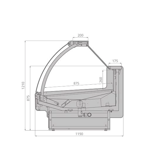 45a44ad590d68351a175ffbfc7d0dba9.webp Витрина холодильная BRANDFORD AURORA 250 рыба на льду