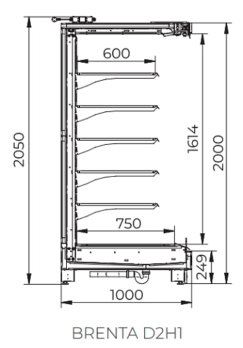 5aup142k4yt7zyz6fra3nxrqqizsdrog.webp Горка холодильная LEVIN Brenta SG D2H1 250