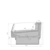753ebd8fcee032654cb4d7e11a1f6bfd.webp Витрина холодильная BRANDFORD AURORA Закрытый угол 90 вентилируемая SELF