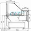 dby1hves9a2x6rv1h4nic50xzb0epe64.webp Витрина холодильная CARBOMA GC111 SM 1,25-1 газлифт 1008 темный дуб