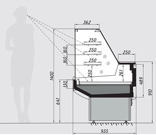 k6siidsqhjo7ho5qmbun2cv88ps04hp8.webp Витрина холодильная АРИАДА Altair ВС75K-1200