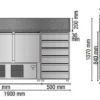 Стол для пиццы TECNODOM SLV03C6