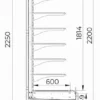 ocdc43trnd9boryzqrg06l1au8c8isyh.webp Горка холодильная LEVIN Brenta SG D1H2 190