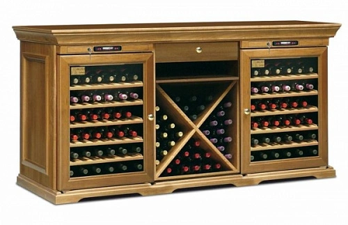 0f5d6c95314944cf8d2425c66871b29a.webp Шкаф винный MONDIAL ELITE BACCHUS MODULAR TABLE орех