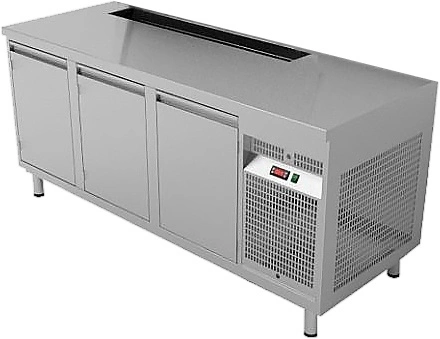 3yi7qp04gjextpcl94yleeco8oywzdub.webp Стол холодильный для салатов GASTROLUX СОСБ4-226/4Д/Sр