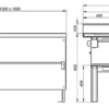 4f656aa381f4535f5933a61dfb5ffe8c.webp Прилавок холодильный среднетемпературный МАРИХОЛОДМАШ ПХС-1,55/0,85 4.430.061-36