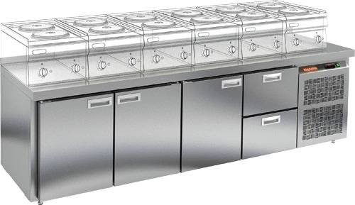 4iqq8md2ku66x5st5e1tvfa46wsurfwm.webp Стол холодильный HICOLD GN 1112 BR2 BT LT под тепловое оборудование