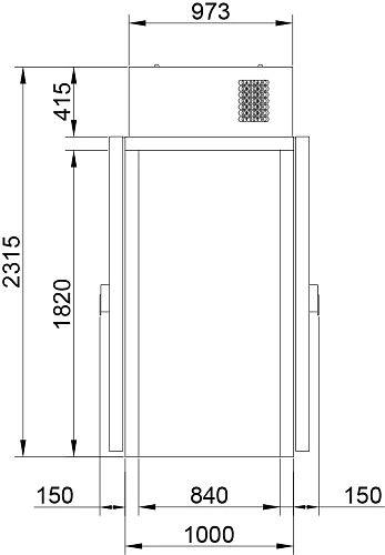 678c1d6ce716d2c0512f0ffc1434d8e9.webp Камера холодильная POLAIR КХН-1,28 Мinicellа ММ без пола 2 двери