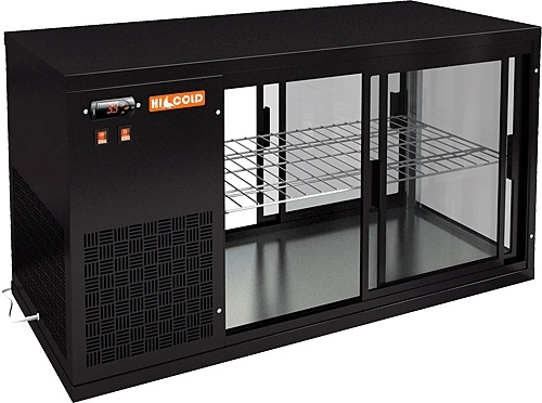 6pybwahjm5r1ch5c9dnca3xcr4n8pbce.webp Настольная холодильная витрина сквозная HICOLD VRL T 1100 L Black
