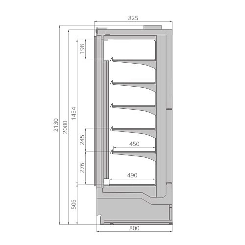 a60f2aa5ef8544b3ea22495a11572507.webp Шкаф морозильный BRANDFORD Odissey II PLUG-IN 250