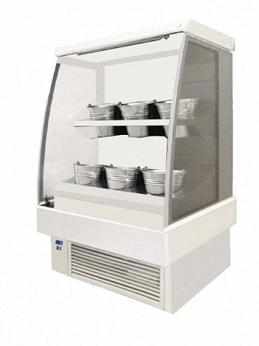a830e2aa7ada880b57d6d1ed2dc35520.webp Горка холодильная для цветов ES SYSTEM K Scorpion 02 MINI FL 0,9 белый