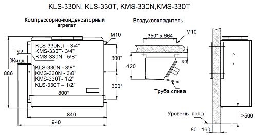 Сплит-система низкотемпературная АРИАДА KLS 330TPW