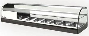 af9c593587232f66bbb5b30c6a391930.webp Витрина холодильная MOVILFRIT ONIX 6 настольная двойная WHITE/белый