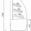 gqbg97vcen9nxa6o2uqth4bup9fmuujg.webp Витрина хлебная CARBOMA K70 N 1,3-2 0012-0109 (Хлебная 1,3)