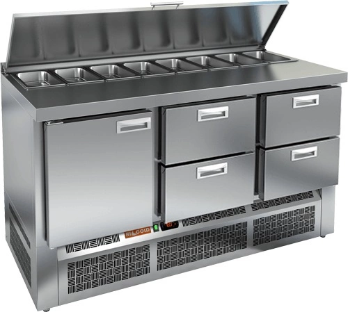 rii6dtrx0nx9xrx3nvyf8a8mws18djb2.webp Стол холодильный для салатов HICOLD SLE1-122SN (1/3)