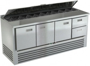 vlcqvnyos4dj3b82554p5ybt6e5jquzn.webp Стол холодильный ТЕХНО-ТТ СПН/С-226/32-1906 для салатов