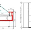 fzfa30d3t5f6bkw2y7bi0orbrva6egbo Холодильная витрина Carboma GC110 SV 1,5-1 (с боковинами) (0011-9006)