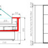 htq803myvc04lc6qixkm6qc3bb3wr2w7 Витрина холодильная Carboma GC110 VV 2,5-1 (ВХСр-2,5 Carboma GC110, динамика, 1006 дуб)